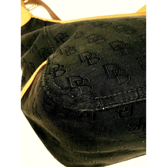 Dooney Bourke AUTHENIC Purse Large Tote Handbag Color Black K8221082 - Picture 5 of 12